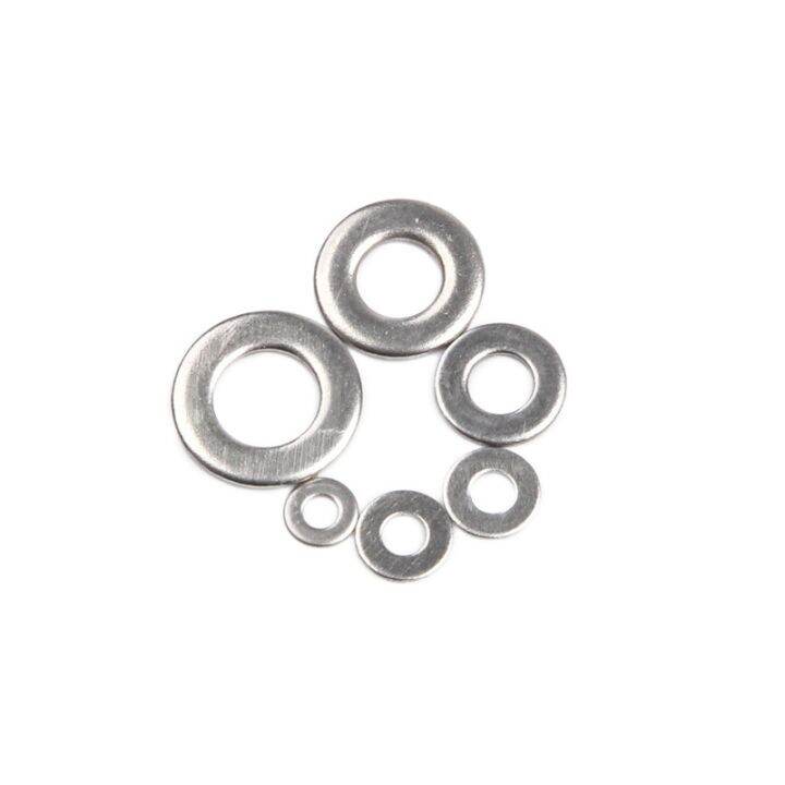 500-buah-mulit-size-m1-6-m2-m2-5-m3-m4-m5-304-stainless-steel-flat-washer-plain-washer-gasket-bermacam-macam-kit