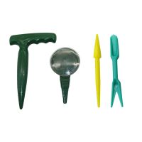 【LZ】 4pcs/Set Kit Mini Seeder And Plant Migration Tool Nursery Plant Seedling Cultivation Tools Gardening Transplanting Planting Tool