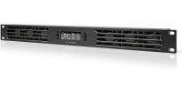 AC Infinity CLOUDPLATE T1, Rack Mount Fan Panel 1U, Exhaust Airflow, for cooling AV, Home Theater, Network 19” Racks