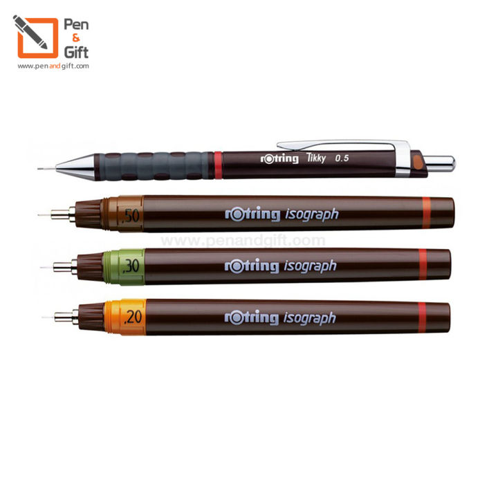 set-of-8-pcs-rotring-isograph-junior-set-0-2-0-3-0-5-mm-8-ชิ้น-ชุดปากกาเขียนแบบ-ตัดเส้น-รอตริ้ง-ไอโซกราฟ-จูเนียร์