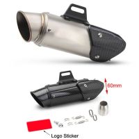 Motorcycle Exhaust SC Muffler Escape Moto Pipe DB Killer GP-Project Dirt Pit Bike Scooter PCX 125 MT 07 FZ6 Z750 Z800 G310GS R1