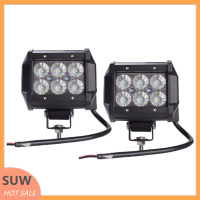 ? SUW 18W ไฟ LED ทำงาน4WD Offroad Spot FOG ATV SUV ute Driving Lamp สำหรับ JEEP