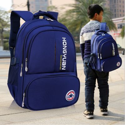 กระเป๋านักเรียนกันน้ําสไตล์อังกฤษสําหรับเด็ก กระเป๋าเป้สะพายหลังบรรเทาความดัน กระเป๋าเป้โรงเรียนประถมเกาหลี กระเป๋าเด็ก
