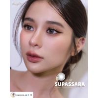 ✨Supassara Gray  Brown ขนาดมินิ Mini☀️กรองแสง uv ✔️จดทะเบียนถูกต้อง ??เลนส์สัญชาติเกาหลี??