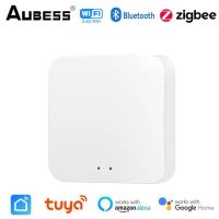 Tuya Smart Gateway Hub Multi-mode WiFi Bluetooth ZigBee Smart Home Bridge Smart Life Remote Control Support Alexa Google Home