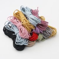 【YF】❄◘  5m/Lot 2/3/3.5mm Round Elastic Band Sewing Rubber Waist Stretch Rope Accessories