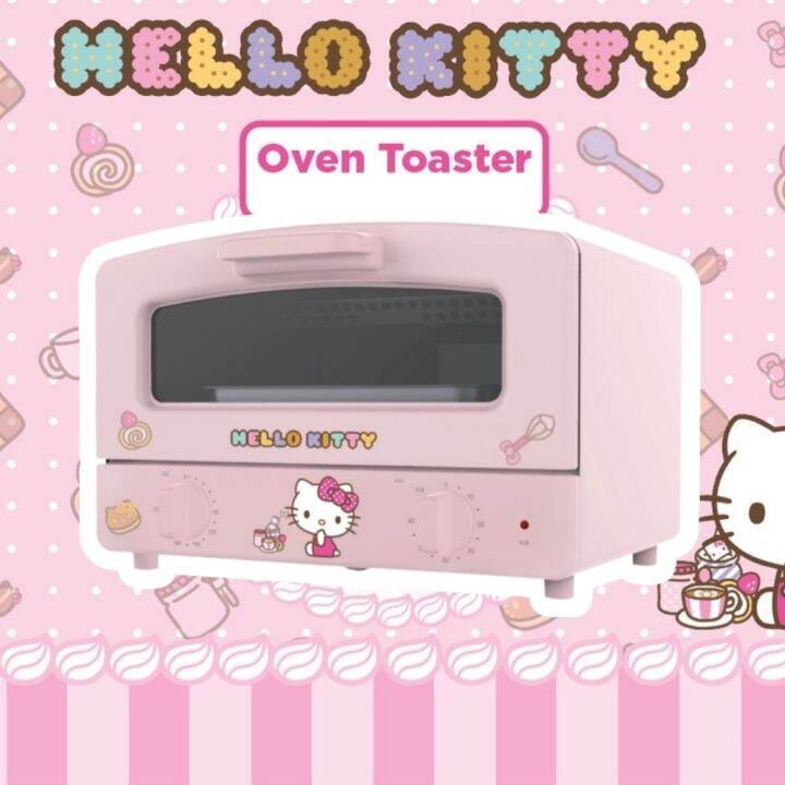 Tough Mama CLTO12 Hello Kitty Oven Toaster 12L Pink with Sanrio