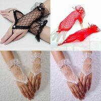 ✣∏✵ Sexy Lace Fingerless Gloves Wedding Ball Prom Bride Bridal Bondage