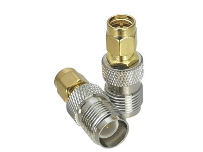 1Pcs SMA Male plug to RP-TNC RPTNC Female Plug RF Adapter Connector Coaxial High Quanlity Electrical Connectors