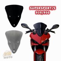 Motorcycle Windshield Windscreen For DUCATI 939 950 Supersport 939S 950S Super Sport S Refit Black Wind 2017-2022