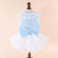 Pet Chihuahau Dress Cotton Princess Dress for Spring Small Medium Cat Fashion Party Birthday Puppy Wedding Dresses