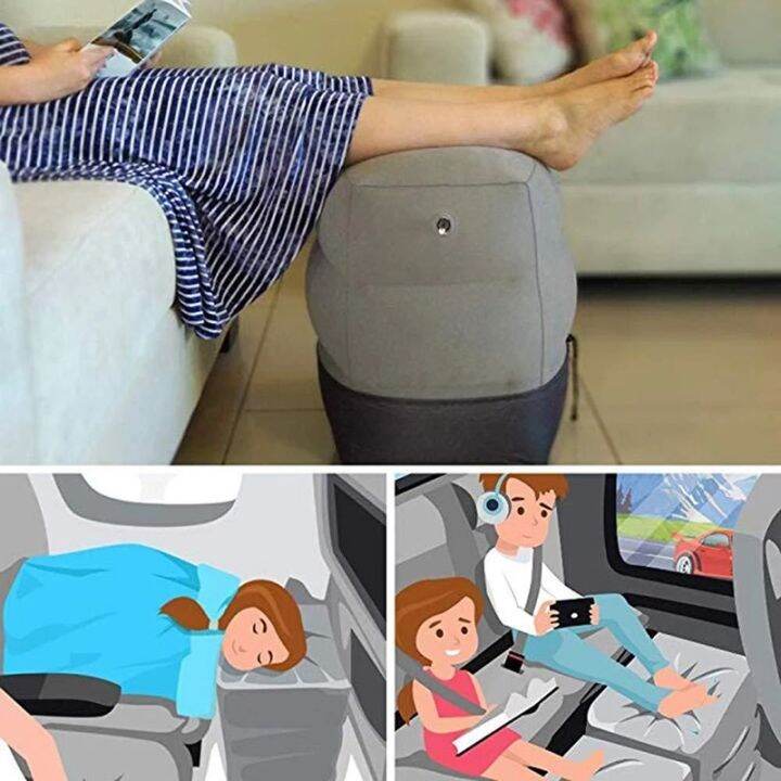 inflatable-travel-pillow-foot-rest-pillow-kids-airplane-sleep-bed-car-height-adjustable-flight-sleeping-resting-pillow-foot-pad