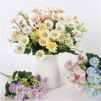 Summer Artificial Flowers Yellow Small Fresh Milan Chrysanthemum Home Simulation Flowers For Bedside Table Decoration