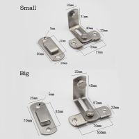 Sliding Stainless Steel Latch Hardware Door Lock Ho Anti-theft 90 Degree Hasp