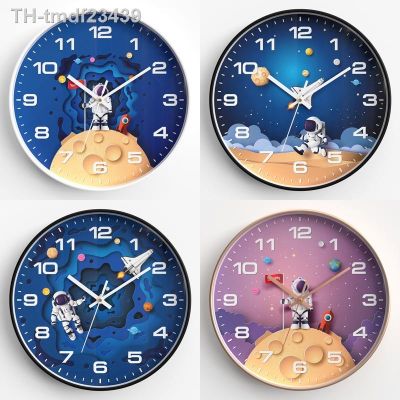ↂ Wandering The Wall Fashion Room Decoration Quiet Non-Ticking Clocks Office
