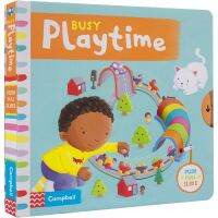 Busy playtime series games paperboard mechanism Book 1-5 years old English Enlightenment interactive operation parent-child reading childrens English story picture book English original imported childrens book