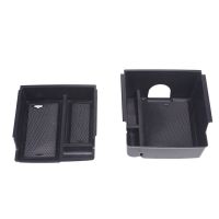 Double-Layer Central Armrest Box Storage Box for 21-22 Ford Bronco Center Console Armrest Box Pad Protector Accessories