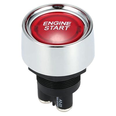 Engine Button Car DC 12V 24V Car Start Engine Button Light Switch Button Start Ignition Switch for Racing