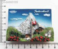 ♧₪☈ European crest Switzerland Jungfrau Handmade resin Refrigerator Fridge Magnet Home Decoration