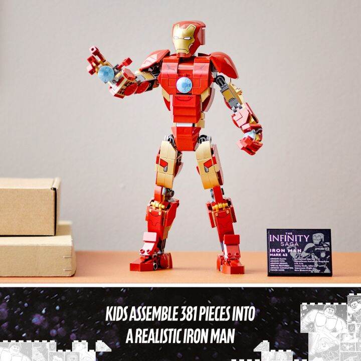 lego-marvel-76206-iron-man-figure-buildable-toy-381-pieces