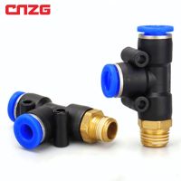 Pneumatic connector 4mm-12mm Hose OD 1/8" 1/4" 3/8" 1/2" Male Thread Pneumatic Tube Elbow Connector Tube Air Push In Fitting Hand Tool Parts Accessori