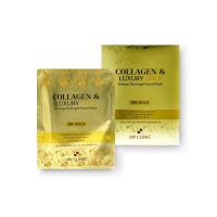 [3W CLINIC] มาร์กหน้าทองคำ+คอลลาเจน Collagen &amp; Luxury Gold Energy Hydrogel Facial Mask นำเข้าจากเกาหลี