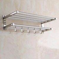 ✇☽▽ Stainless Steel Bathroom Shelves Two Layer Towel