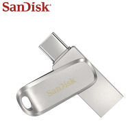 SanDisk แฟลชไดร์ฟ USB 32GB 64GB 128GB Type-C OTG USB 3.1 DC4หน่วยความจำ256GB 512GB Mini U Disk Sdddc4เพ็นไดรฟ์ความเร็วสูง