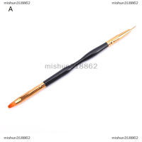 mishun318862 เล็บยูวีเจลแปรง French stripe Liner ปากกาทำเล็บ ultra-thin line dot Brush