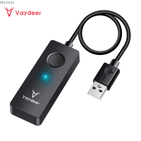 Vaydeer เมาส์ Jiggler Mover พอร์ต USB ไดรฟ์ฟรีพร้อมสวิตช์จำลองการเคลื่อนไหวของเมาส์เพื่อป้องกันไม่ให้คอมพิวเตอร์เข้าสู่ Meimiao