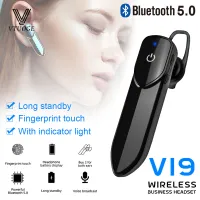 VTUOGE V19 TWS Bluetooth Earphones Business headphone Wireless Earphone Mini Handsfree Earbuds With Mic Headset Earbud Earpiece For Samsung Xiaomi 300mAh