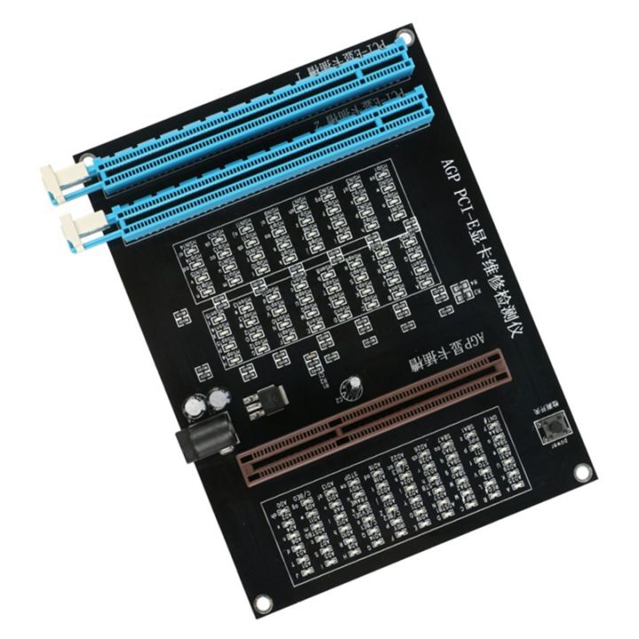 agp-pci-e-x16-dual-purpose-socket-tester-display-image-video-card-checker-tester-graphics-card-diagnostic-tool