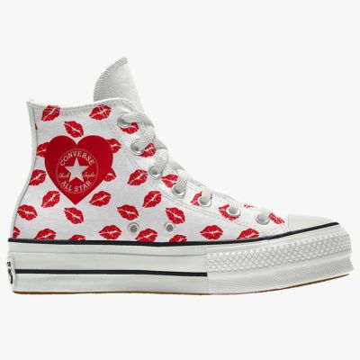 Converse Chuck Taylor Lift Valentine’s Day Lips for Women A03520 สินค้ามีจำนวนจำกัด ของแท้ 100% ป้ายไทย