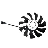 HA8010H12F-Z 75MM 2Pin GTX1050Ti GPU Cooler DUAL Fan for MSI Geforce GTX 1050Ti GTX-1050-Ti-4GT-OC