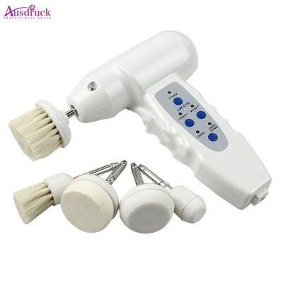 5 In1 Electric Facial Brush Rotary Face Brush Blackhead Deep Cleansing Face Cleaner Massager Personal Home Use Skin Care Device