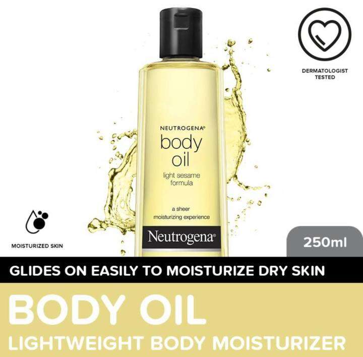 NEUTROGENA Body Oil 250ml Lazada PH