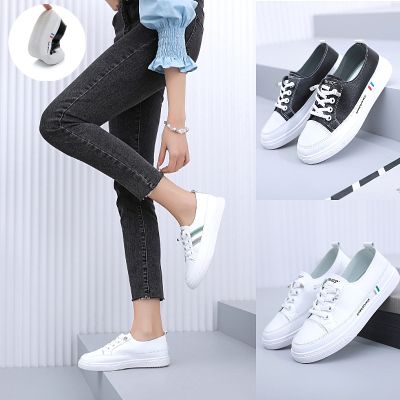 The new spring and summer fashion trend in joker white shoe for womens shoes or lend leisure breathable leather antiskid shoes with flat