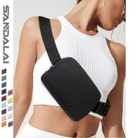 2023NEW Nilon Fanny Pack Womens Casual Simple Waist Bags Outdoor Sports Gym Bag Fashion Versatile Travel Waterproof Hip Pound ( Running Belt