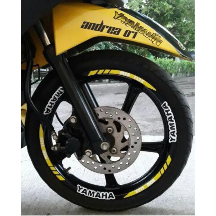 Mio i 125 / m3 / Mio i 125s mags sticker M3 decals good for 2 wheels