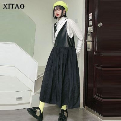 XITAO Dress  Women Sleeveless Dress