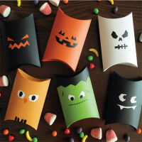Candy Box For Events Party Supplies Packaging Cartoon Candy Box Halloween Decor Bags Funny Pillow Boxes