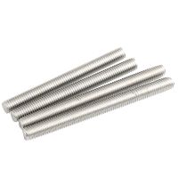 5pc DIN975 M6 M8 Threaded Rod Full-Thread Bar 304 Stainless Steel Fasteners Silver L 25-90mm 30mm 40mm 50mm 60mm 70mm 80mm 90mm