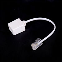 Shangtanpu RJ11 6P4C หญิงกับ RJ45อีเทอร์เน็ต8P8C โทรศัพท์สายแปลงอะแดปเตอร์ตัวผู้ F/ M