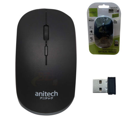 Anitech Wireless Mouse W231 เมาส์ไร้สาย