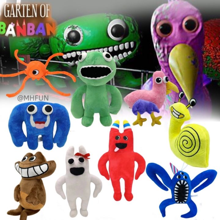 Garten Of Banban Plush 25pcs Opila Bird Banbaleena Captain Fiddles garden  of banban Doll Soft Toys Jumbo Josh Game Fans Gift For - AliExpress