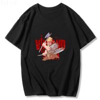 Genshin Vinland Saga S2 T Shirt Short Sleeve Shirt Mens Womens Casual 100% Cotton T shirt Casual Fashion Tee Shirt Oversized| |   - AliExpress