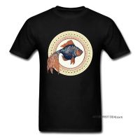 Turkish Gold Fish Tshirt Men Short Sleeve Top Shirt Party Summer T-Shirt Crazy Tops T Shirt New Design Round Neck Clothes Cotton