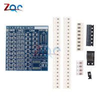 ชิป Ic T D ความต้านทานส่วนประกอบอิเล็กทรอนิกส์เชื่อมบอร์ดฝึกบัดกรีชุดอุปกรณ์สำหรับฝึกหัดทำ Diy อุปกรณ์สำหรับการเรียนรู้