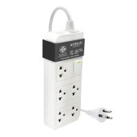 PLUG (ปลั๊กไฟ) ANITECH 5-WAY POWER STRIP 10A H605