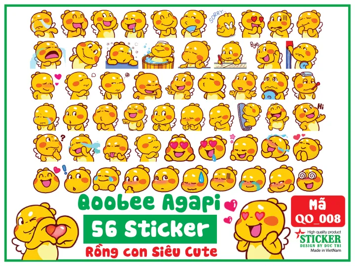 Tổng hợp Sticker Qoobee giá rẻ bán chạy tháng 72023  BeeCost